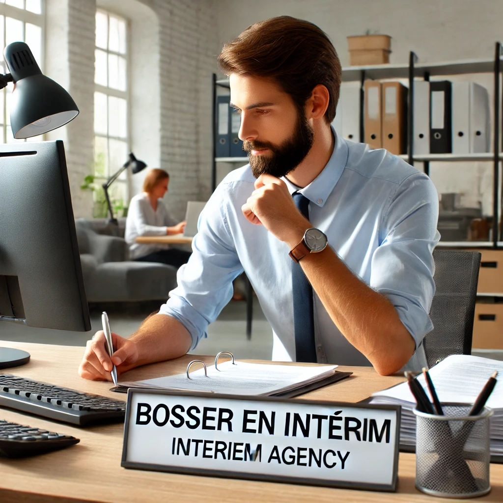 bosser en intérim