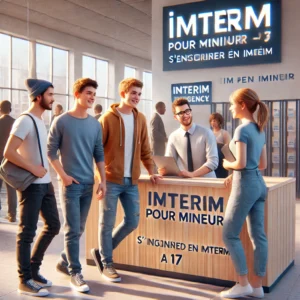 intérim pour mineur