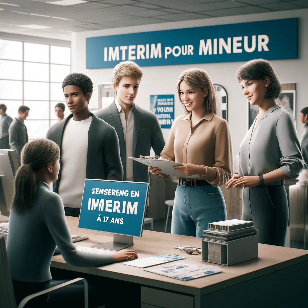 intérim pour mineur