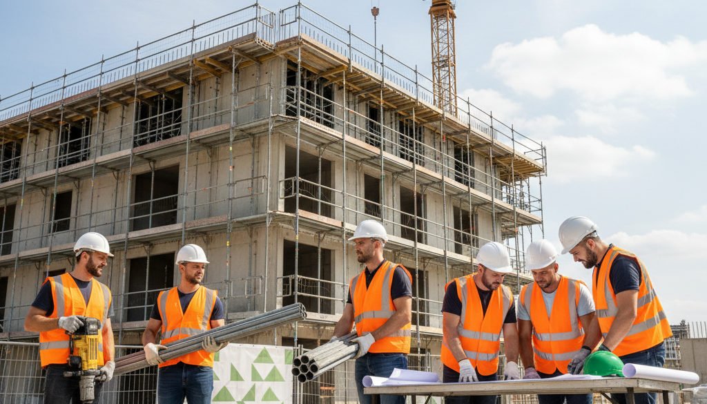 Lire la suite à propos de l’article Intérim BTP roumain : avantages pour votre chantier
